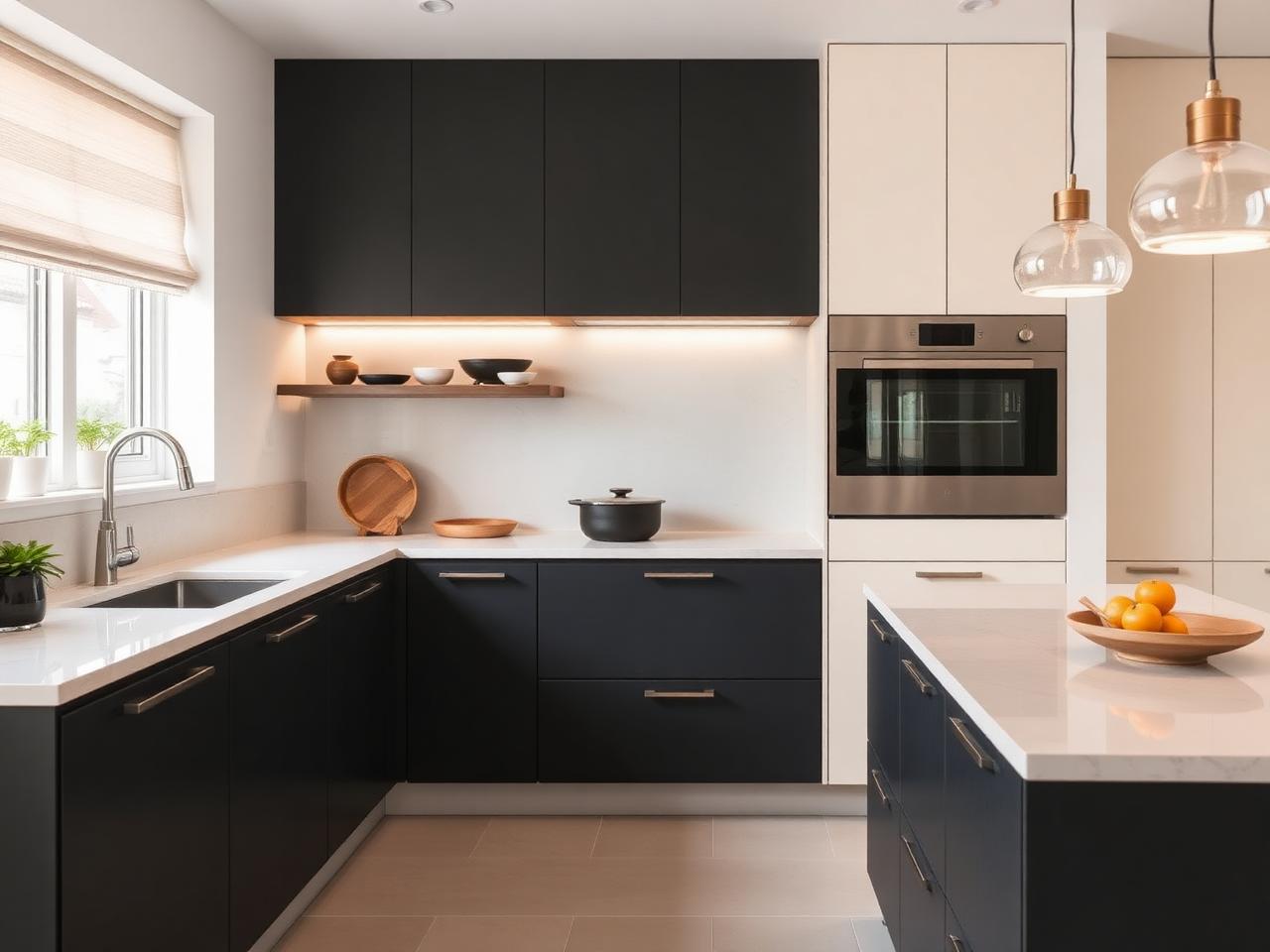 Handleless Modern Kitchen